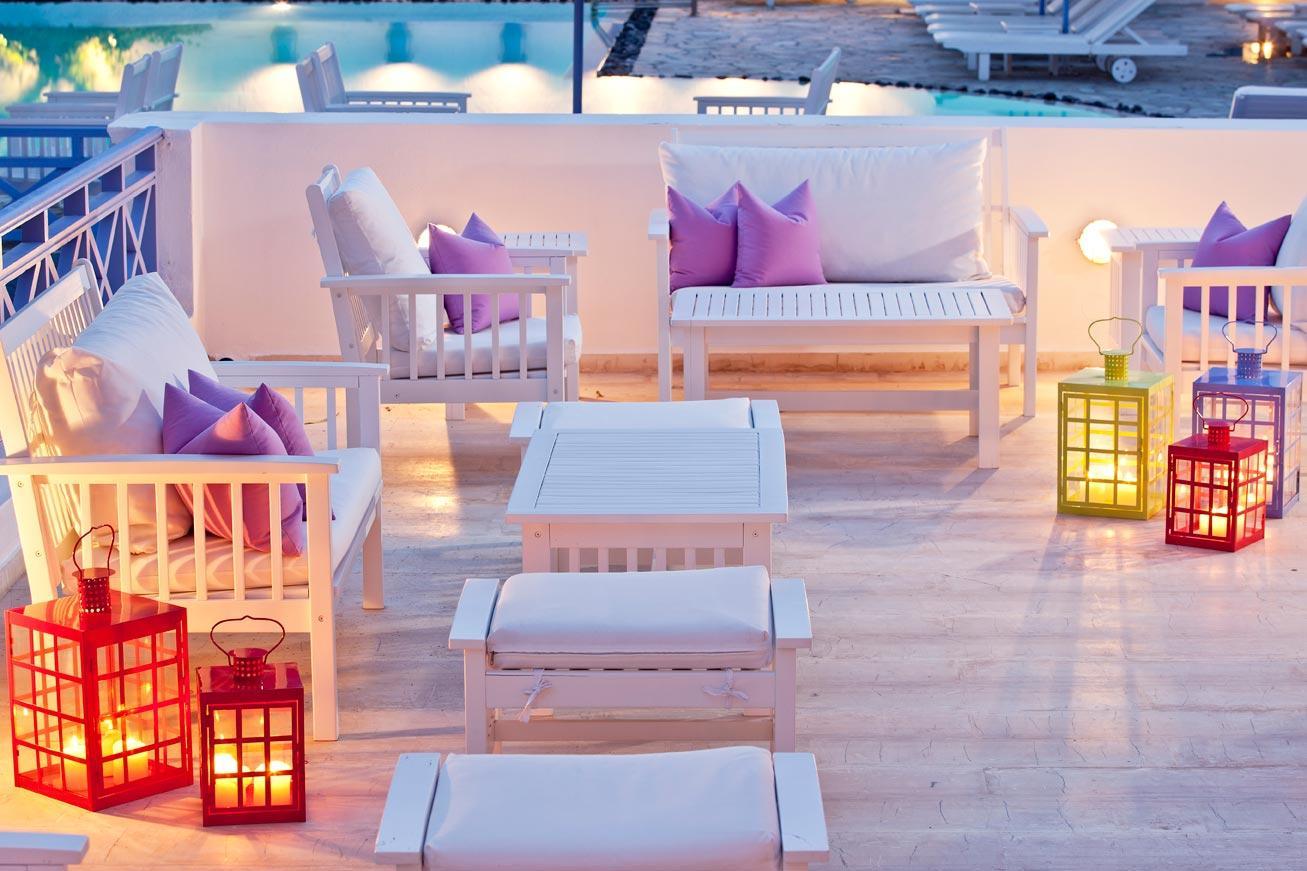 Acqua Vatos Santorini Hotel Kamári Eksteriør bilde